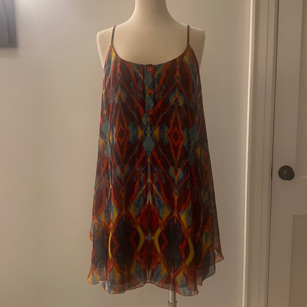 Women’s Alice and Olivia Printed Above the Knee Dress - L - Never Worn